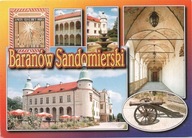 BARANÓW SANDOMIERSKI - ZAMEK + ARMATA i ZEGAR - 2000R