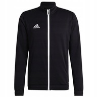 Bluza Dziecięca Dresowa ADIDAS Rozpinana Sportowa JUNIOR Czarna r.128cm