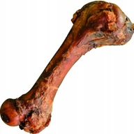 PAKO kość wędzona z mięsem naturalna przysmak gryzak dla psa około 30 cm
