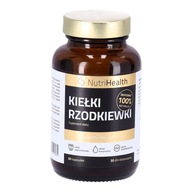 Výživový doplnok NutriHealth KLÍČKY REĎKOVKY, (60 kapsúl) 100% prírodný