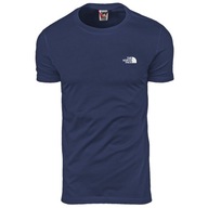 Koszulka T-shirt The North Face krótki rękaw Granatowa r. M