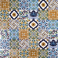 Sada obkladačiek 10x10 tuniských farebná okrasná mozaika - Wati