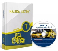 PRAWO JAZDY KAT. T PODRĘCZNIK do Nauki TRAKTOR CIĄGNIK Testy Płyta CD 2024