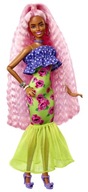 Barbie Lalka EXTRA MODA Deluxe zestaw ubranka + piesek HGR60 MATTEL