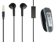 Oryginalne słuchawki douszne Samsung EHS61ASFBE Jack 3.5 mm Mikrofon Czarne