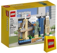 LEGO Creator 40519 Pocztówka z Nowego Jorku + TORBA LEGO