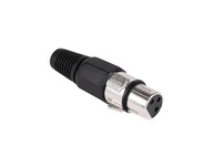 Gniazdo mikrofonowe XLR (3-pin) na kabel