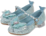 CSILLOGÓ BALERINA CIPŐ LÁNYNAK ÜNNEPI KÉK