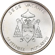 PAŃSTWO WATYKAŃSKIE, Sede Vacante, 500 Lire, 1978,