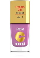 DELIA Lakier HYBRID GEL 05 Pudrowy Róź - 11ml