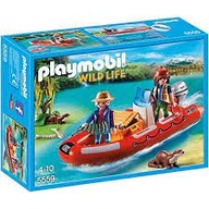Playmobil Wild Life Ponton z kłusownikami (5559)
