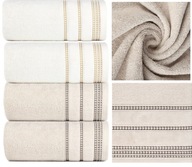 Sada 4 bavlnených uterákov LUX Rôzne farby