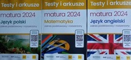 matura 2024 ZESTAW 3X: POLSKI, MATEMATYKA, ANGIELSKI TESTY I ARKUSZE 2024