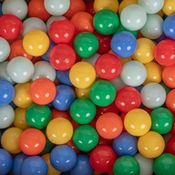 Sada farebných loptičiek guličiek pre deti 200 ks 6cm