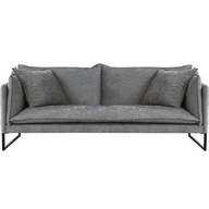 Wygodna loftowa designerska sofa DIANA III trzyosobowa 220cm