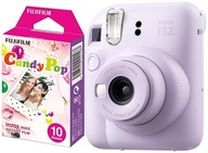 Aparat Fujifilm Instax Mini 12 fiolet + wkład Candy Pop