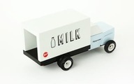Candylab Drevené auto Milk Truck veľký