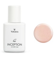 Yokaba Inception 03 SOFT PINK FLICKER Stavebný gél, Ružová nude s čiastočkami