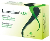 Immulina + D3, 30 kapsułek