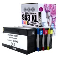 4x TUSZ DO HP 953 XL OFFICEJET 7720 8210 8710 8720