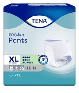 TENA Pants ProSkin Super absorpčné nohavičky vtiahnuté pre seniora XL 12 ks