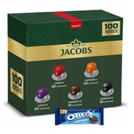 Kapsułki do Nespresso(r)* Jacobs zestaw 100 kaw, 9+1 opakowanie GRATIS!