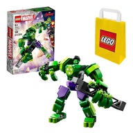 LEGO Marvel - Mechaniczna zbroja Hulka (76241) + Torba Prezentowa LEGO