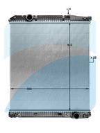 AVA Quality cooling ME2151N Chladič, chladiaci systém motora