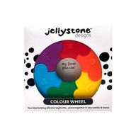 JELLYSTONE Gryzak Kółko Puzzle SENSORYCZNE TĘCZOWE