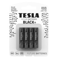 BATERIA TESLA AAA BLACK+ [4 SZT.]