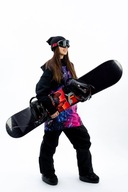 Dr.Crow Unisex Bluza Snowboardowa Galaxy L