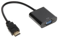 Konwerter Adapter Przejściówka HDMI na VGA D-SUB