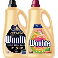 Woolite Fruity Dark Prací prostriedok Mix 2x3,6L