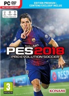 PC DVD PES 2018 Premium Edition Pro Evolution Soccer Nowa w Folii