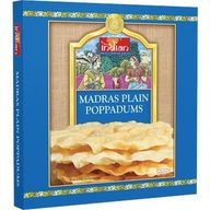Indické placky Poppadums Madras 112g / 13-15 ks Truly Indian