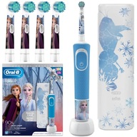 Elektrická zubná kefka Oral-B Vitality 100 Kids Frozen s puzdrom Set