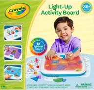 Crayola Light Up Activity Board Umývateľná tabuľa