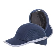 Czapka - kask ochronny BUMPCAP granatowy z siatką