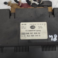 PANEL klími klimatizaci AUDI A3 8L 5HB00760804 8L0820043D