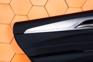 BMW G32 GT side door left rear part black leather