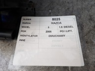 Mazda 3 Lüfter heizung 894000-0 HB111 BN7N02