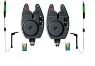 2x SYGNALIZATOR BRAŃ +2x SWINGER NA ŚWIETLIK WĘDKA