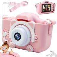 Detská kamera s hrami digitálna kamera hry mačiatko