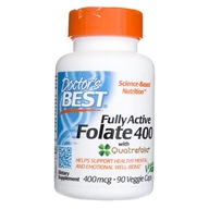 Doctor's Best, METHYL FOLATE FOLIAN 400mcg 90kaps Výživový doplnok