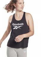 REEBOK KOSZULKA DAMSKA CZARNA LOGO SPORTOWA XL Y2A