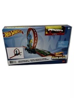 TOR WYŚCIGOWY Z SAMOCHODZIKIEM HOTWHEELS TRACK BUILDER