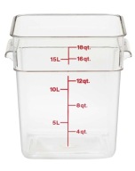 ÉTELTÁROLÓ TARTÁLY MÉRŐPOHÁRRAL 17,2 L CAMBRO