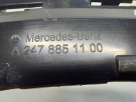 MERCEDES GLA 200 II H247 Support Support plaque Pare choc Arrière A2478851100