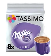 Kapsule na Tassimo Sladený kakaový nápoj Milka prášok 8 ks