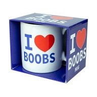 Fantastyczny Kubek Dla Miłośników Piersi - I Love Boobs Mug